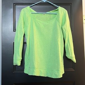 JCrew green pullover